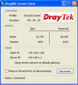DrayTek SSL VPN ActiveX CLient