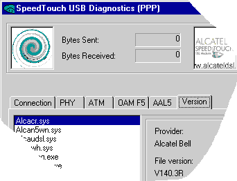 alcatel speedtouch usb adsl ppp