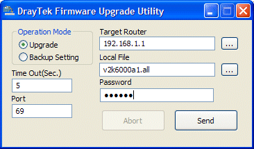 draytek 2820vn firmware