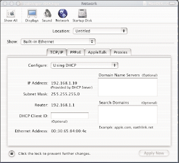 MacOSX setup