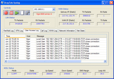 Example Syslog