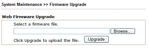 WUE Firmware Upgrade