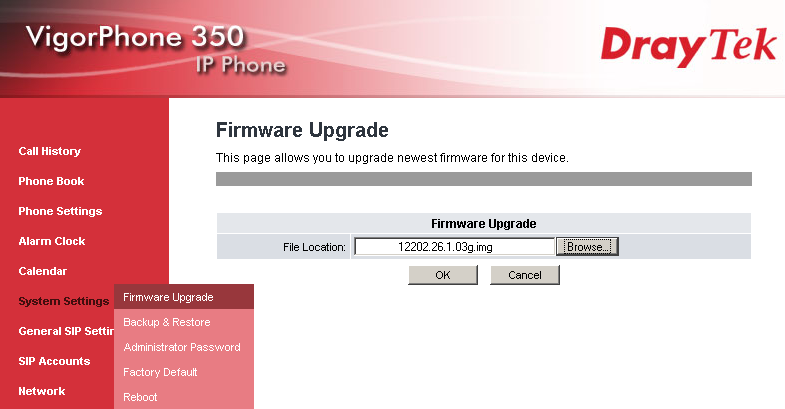 Upgrade