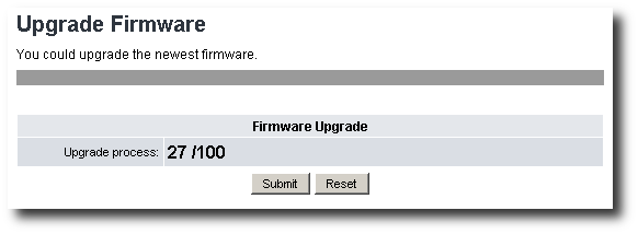 Upgrade in progress