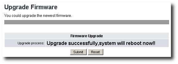 Upgrade Complete