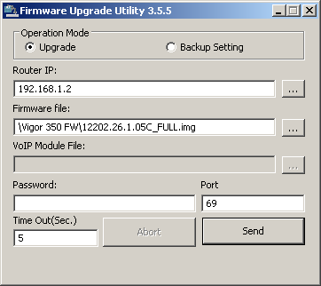 Upgrade Utility