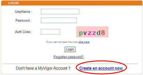 MyVigor Step 1