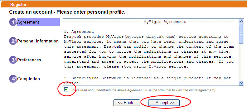 MyVigor Step 2