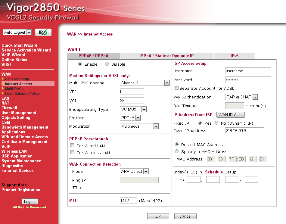 fix invalid ip configuration